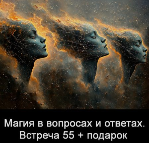 Ксения Меньшикова Магия в вопросах и ответах. Встреча 55 2024 слив курса
