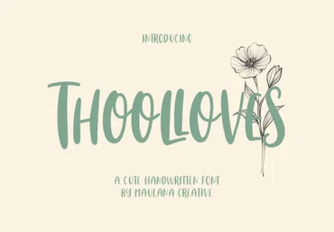 Creativefabrica Thoolloves Font слив