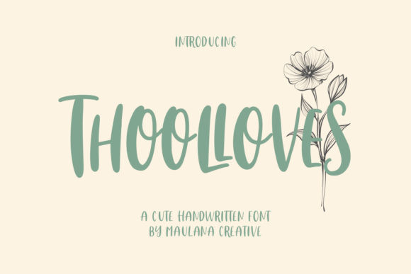 Creativefabrica Thoolloves Font слив курса