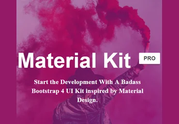 Creative-tim Material Kit PRO 2018 слив