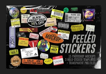 Creativemarket Peeled Paper Stickers 2020 слив