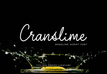 Creativefabrica Cranslime Font слив