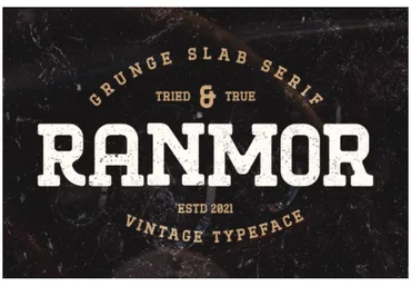 Fontbundles Ranmor Font 2021 слив