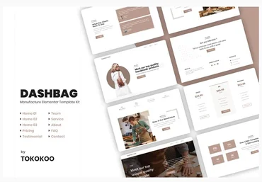 Themeforest DashBag - Bags Shop & Fashion Store Elementor Template Kit слив