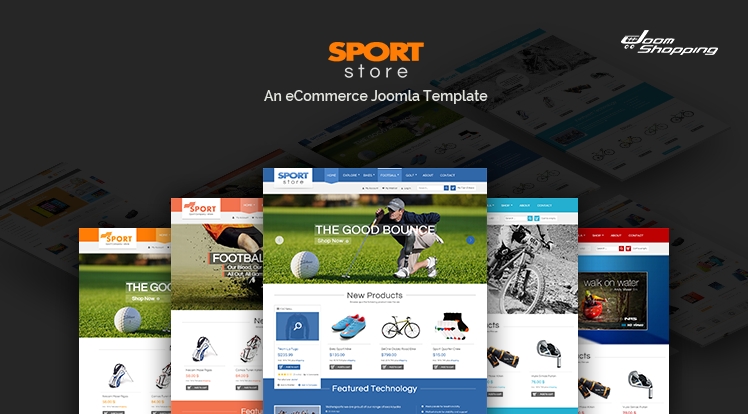 Smartaddons SJ Sport Store v3.9.6 - шаблон спортивного магазина Joomla слив курса
