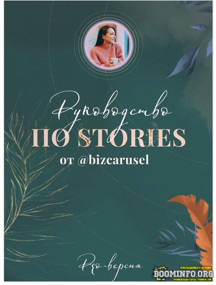 Екатерина Алёшина bizcarusel Руководство по stories. Тариф PRO 2021 слив курса