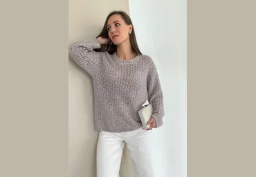 Евгения Шахова jenya_shakhova Базовый свитер 2024 слив
