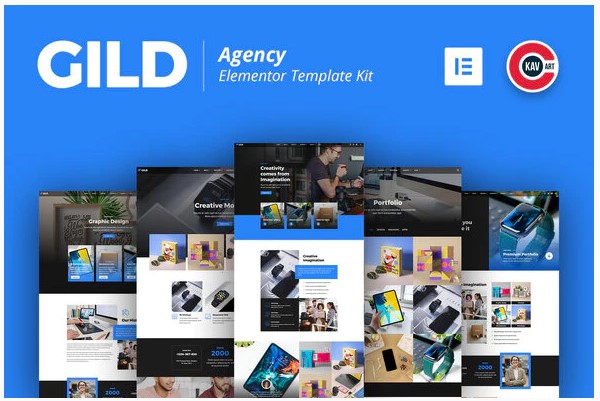 Themeforest Gild - Agency Template Kit слив курса