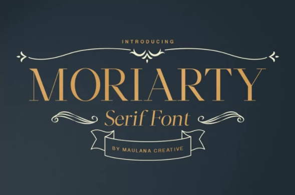 Fontbundles Moriarty Serif Font 2022 слив курса