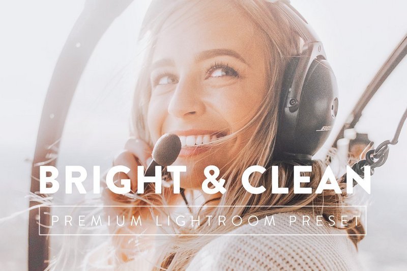 Creativemarket BRIGHT & CLEAN Pro Lightroom Preset 2020 слив курса
