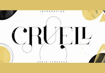 Myfonts Cruell Font 2021 слив