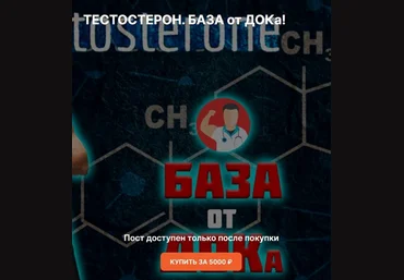 Андрей Егоров Тестостерон. База 2024 слив