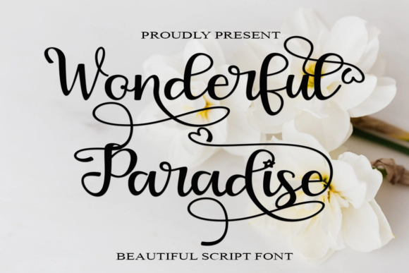 Creativefabrica Wonderful Paradise Font слив курса