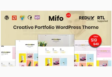 Themeforest Mifo - Creative Minimal Portfolio WordPress Theme 2020 слив