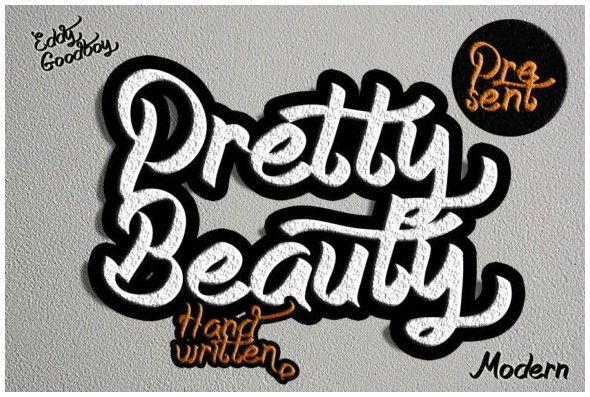 Creativefabrica Pretty Beauty Font слив курса