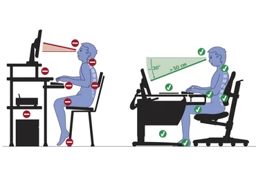 Как сохранить здоровье спины и хорошую осанку при работе за компьютером слив