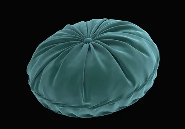 Viscorbel Modeling a complete Bedding set and Round Cushion in Marvelous Designer RUS слив