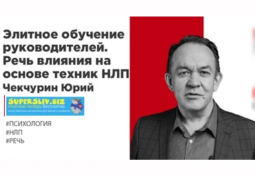 Юрий Чекчурин Элитное обучение руководителей. Речь влияния на основе техник НЛП 2019 слив