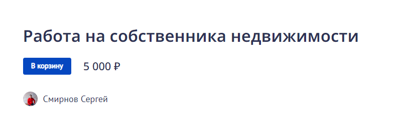 Сергей Смирнов Работа на собственника недвижимости 2022 слив курса