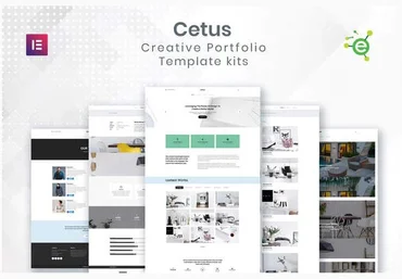 Themeforest CETUS - Creative Portfolio Elementor Template Kit слив