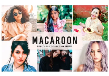 Elements.Envato Macaroon Mobile & Desktop Lightroom Presets 2021 слив