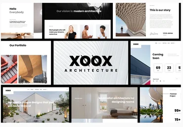 Themeforest Xoox - Architecture Agency Elementor Template Kit скачать слив