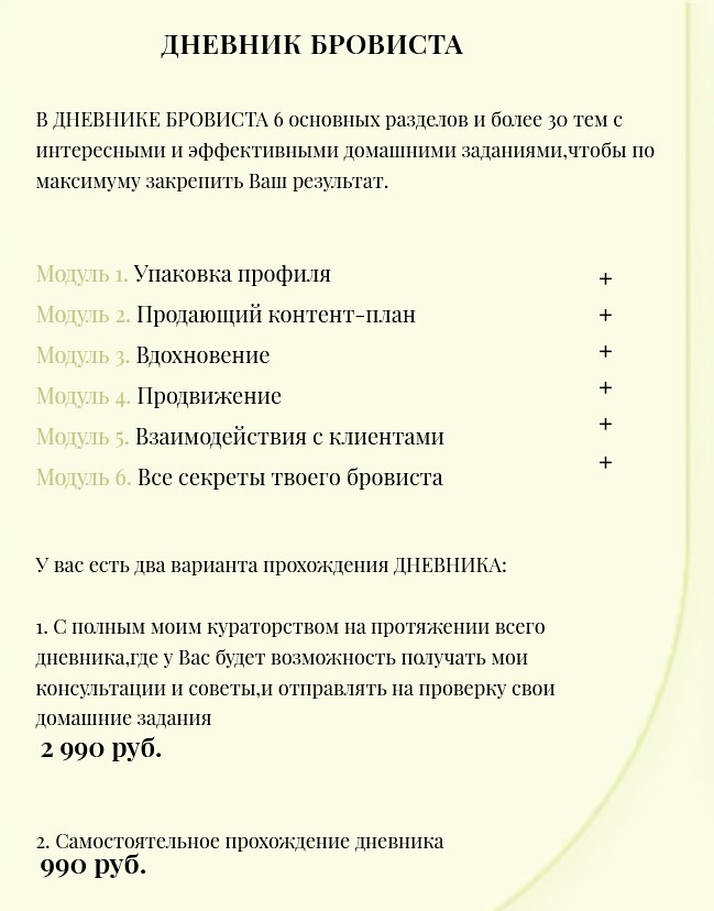 eyebrowstime Дневник бровиста 2021 слив курса