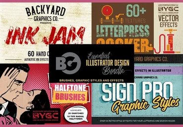 Creativemarket Essential Illustrator Design Bundle 2020 слив