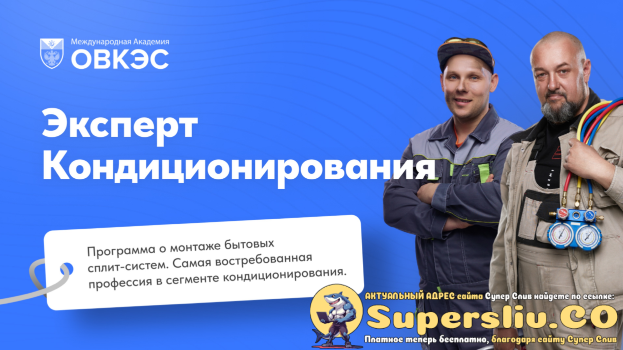 ОВКЭС Игорь Гончаров, Дмитрий HVAC ― Эксперт кондиционирования 2025 слив курса