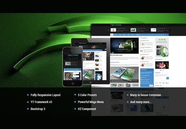 Smartaddons SJ Tekmag v3.9.6 - шаблон новостного портала об электронике Joomla слив