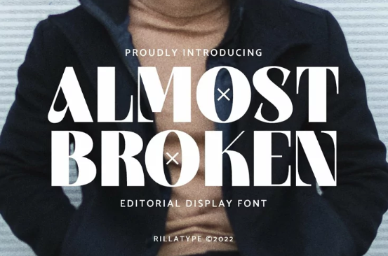 Fontbundles Almost Broken Font 2022 слив курса