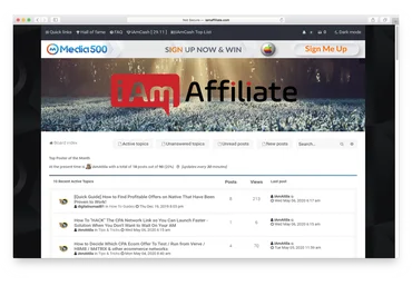 iamaffiliate.com Топ 1 форум по аффилейт партнерскому маркетингу от эксперта iAmAttila 2019 слив