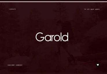 Creativefabrica Garold Font 2021 слив