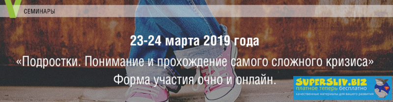 Елена Журек Семинар «Подростки. Понимание и прохождение самого сложного кризиса» 2019 слив курса