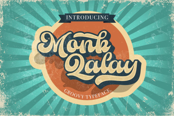 Creativefabrica Monk Qalay Font слив курса