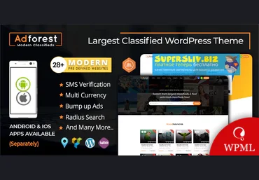 Envatomarket AdForest v4.1.4 - Classified Ads WordPress Theme слив