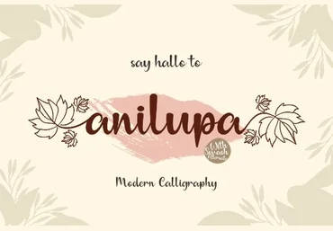 Creativefabrica Anilupa Font слив
