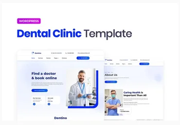 Themeforest Dentino – Dental Clinic Template Kit слив