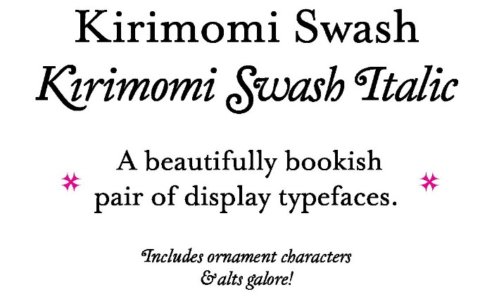 Creativemarket Kirimomi Swash Font слив курса