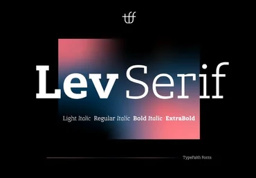 Elements.Envato Lev Serif Font слив