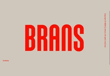 Myfonts Brans Font 2021 слив
