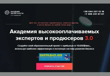 GeniusMarketing Академия высокооплачиваемых экспертов и продюсеров 3.0 Олесь Тимофеев Выжимка слив