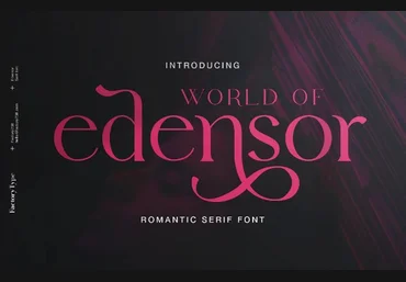 Creativemarket Edensor Font 2021 скачать слив