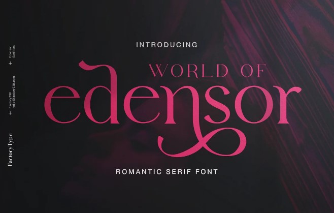 Creativemarket Edensor Font 2021 слив курса