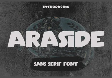 Creativefabrica Araside Font 2021 слив