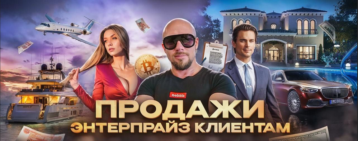 Сергей Филиппов Продажи Энтерпрайз клиентам 2024 слив курса