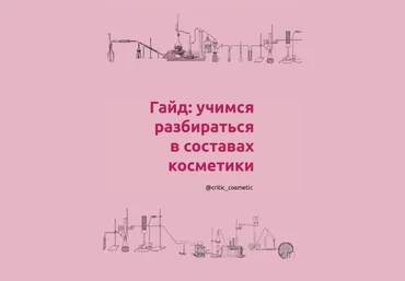 Critic_Cosmetic Гайд «Учимся разбираться в составах косметики» 2020 слив