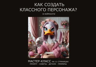 Творческая мышь Как создать персонажа в нейросети 2024 слив