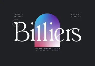 Myfonts Billiers Font 2021 слив