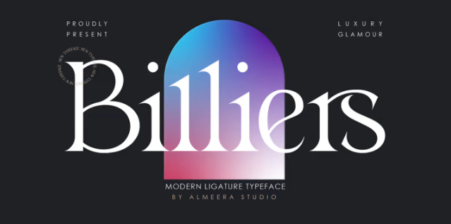 Myfonts Billiers Font 2021 слив курса